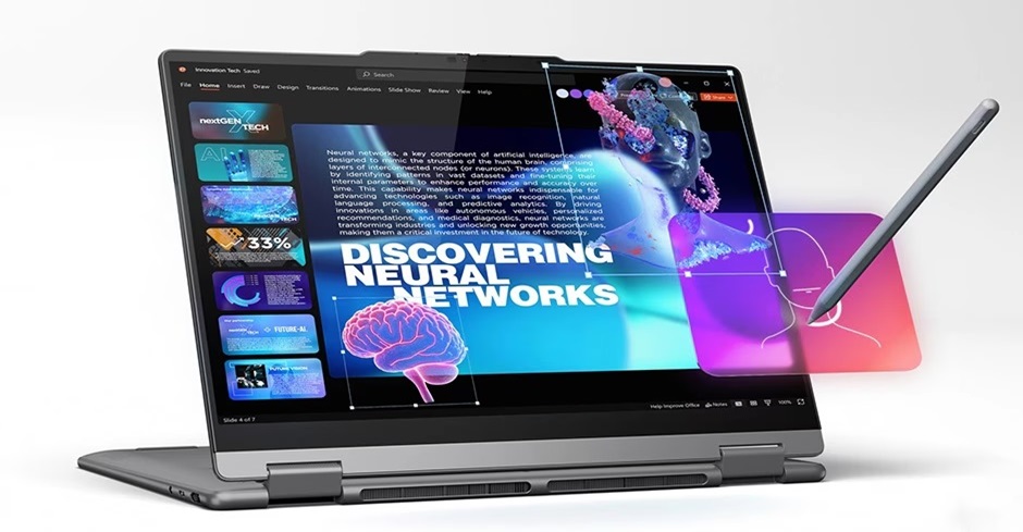 Demonstração do Lenovo Yoga 7i 2-in-1